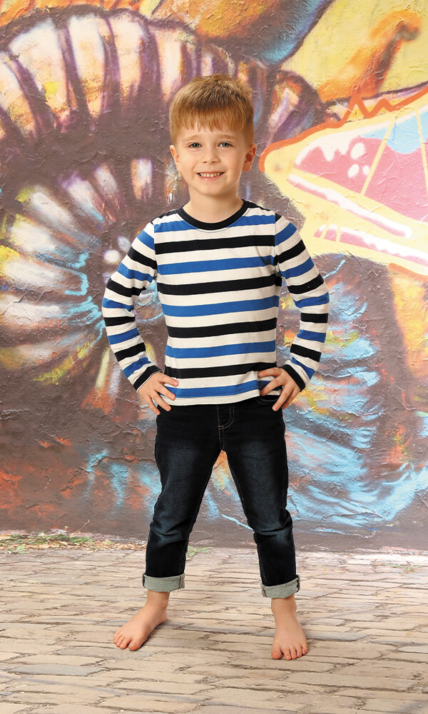 Kindergarten Bild Kind Graffiti