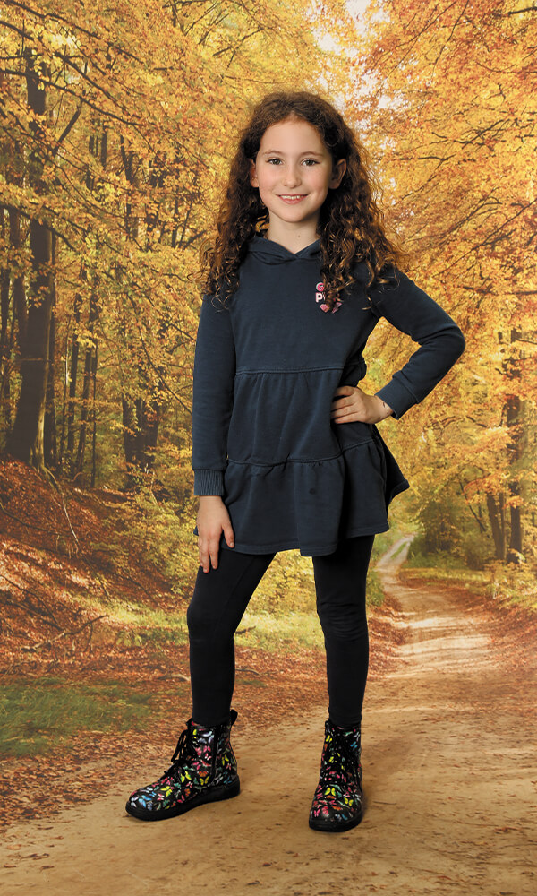 Kindergarten Bild Kind Herbst